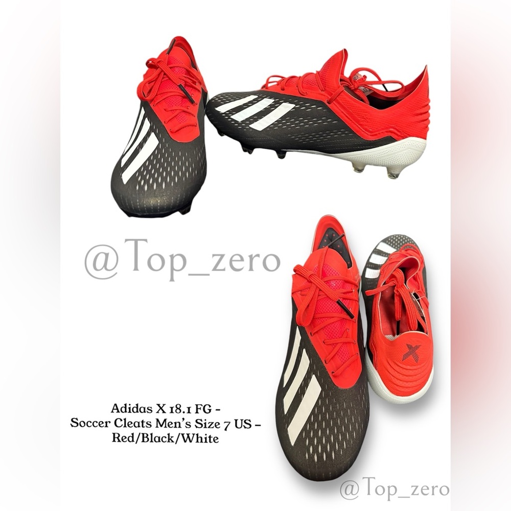 Adidas X 18.1 FG – Soccer Cleats Size 8